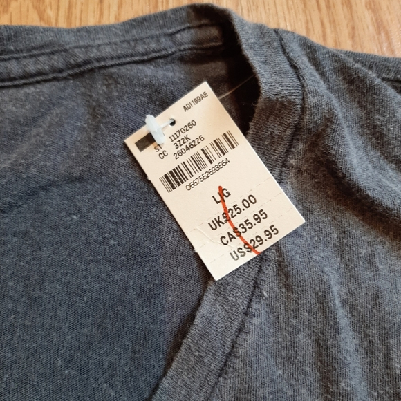 NWT PINK Victoria's Secret Cropped Long Sleeve Lounge Pajama Shirt - Picture 2 of 5